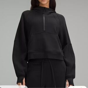Lululemon half-zip scuba hoodie